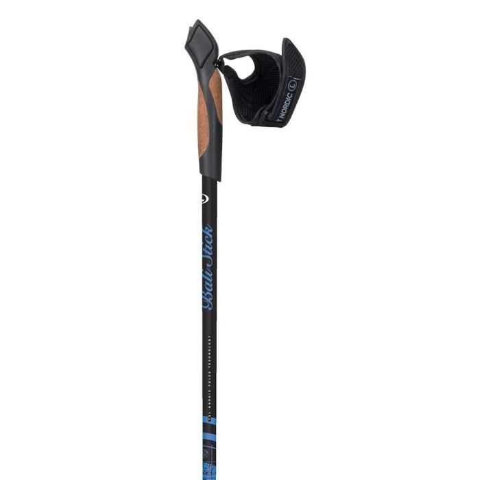TSLOUTDOOR Paire de Bâtons Marche Nordique BALI STICK 30% Carbone 125 cm