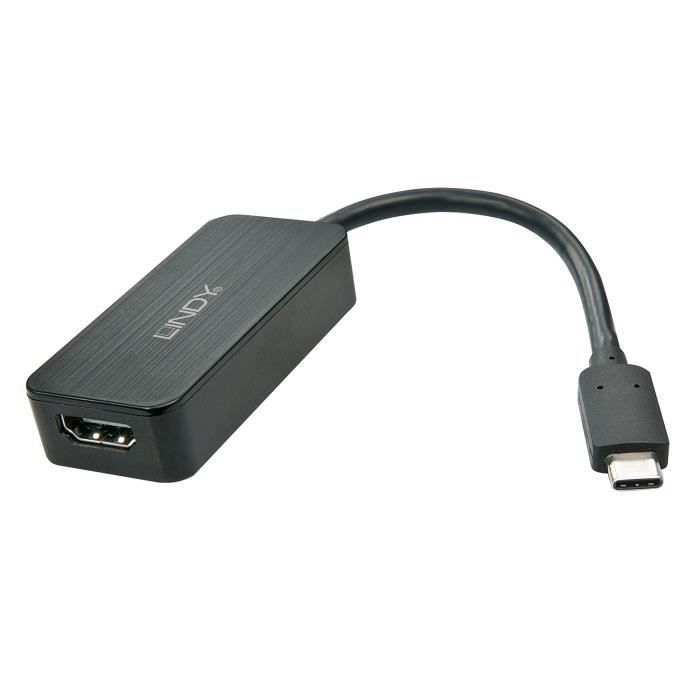 LINDY Adaptateur USB 3.1 type C vers HDMI 4K60 UHD