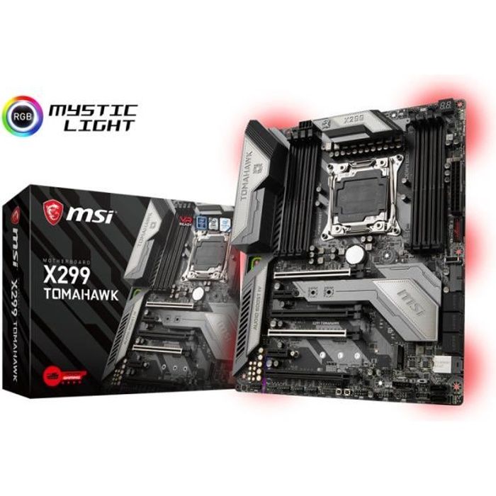 MSI Carte Mère X299 Gaming Pro Carbon