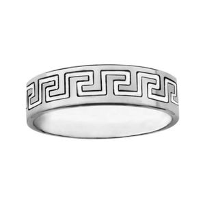 bague homme argent motif grec bague homme argent motif grec