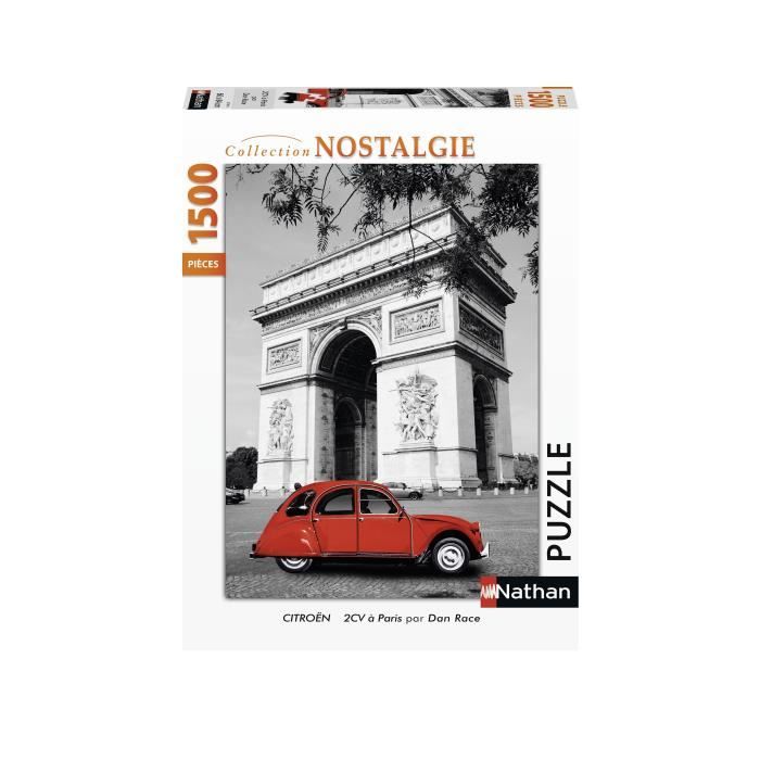 RAVENSBURGER Puzzle N 1500 p - 2CV à Paris / Citroën