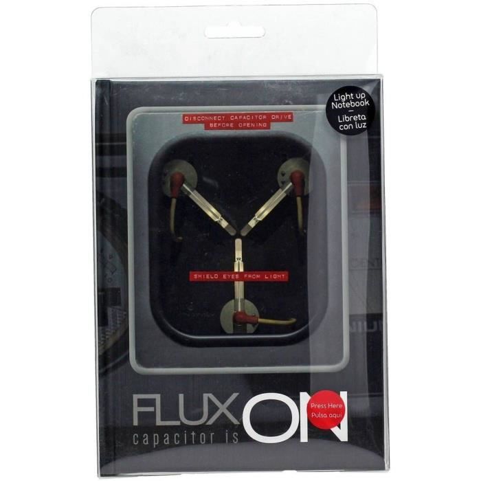WTT RETOUR VERS LE FUTUR - FLUX CAPACITOR IS ON - Cahier Lumineux