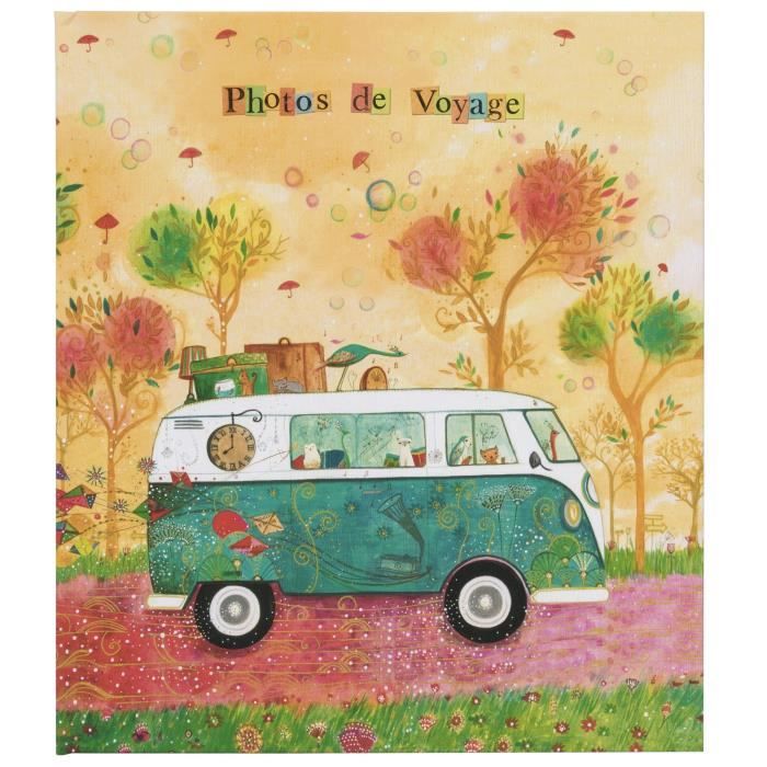 PANODIA Album photo Car Voyage - 100 vues - Collection Artist - 21,8 x 24,5 cm