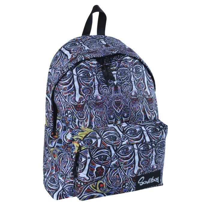 SAVEBAG Sac à dos GRAFFITI - 20L - Moaï