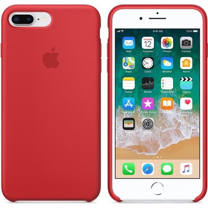coque silicone rouge iphone 8 plus coque silicone rouge iphone 8 plus