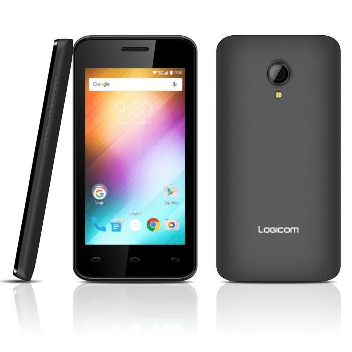 Logicom L-Ement 403 Noir - Achat smartphone pas cher, avis et meilleur prix - Soldes* dès le 10