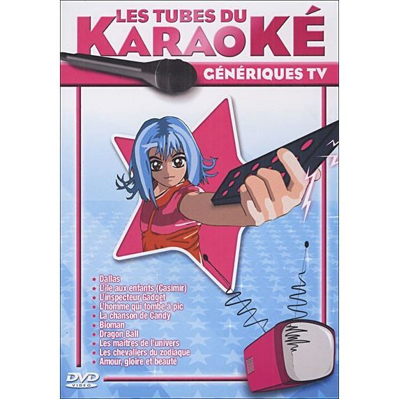 LES TUBES DU KARAOKE GENERIQUE TV en DVD MUSICAUX pas cher  