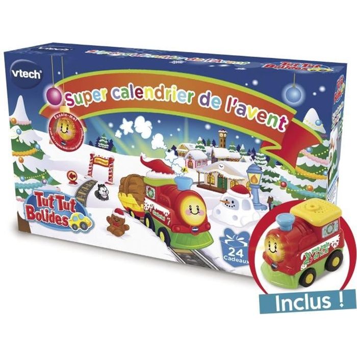 VTECH Tut Tut Bolides - Super Calendrier De L'Avent