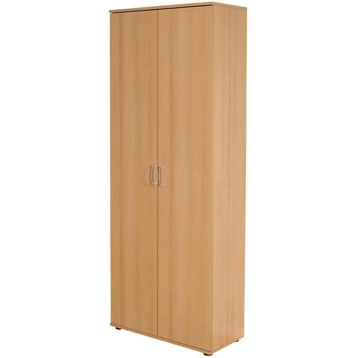 Portes 189 Hêtre70 De 2 Armoire Avec Vetra X Décor 34 Étagères qVpGzUSM