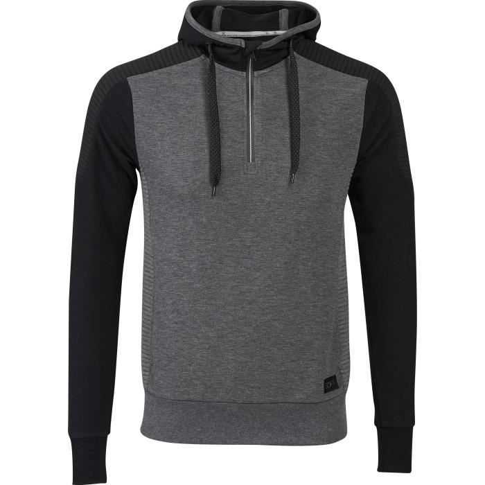 SOFTWR Sweatshirt Evan demi-zippé - Homme - Gris