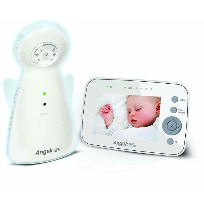 ANGEL CARE AC1320 Babyphone Moniteur de sons et vidéos - Blanc