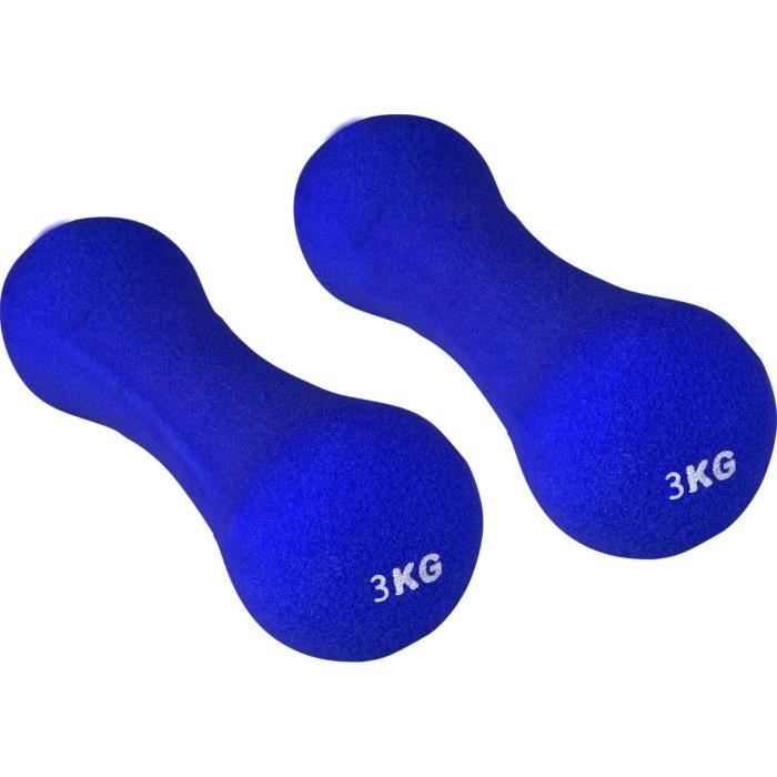 AVENTO 2 Haltères - 3 Kg
