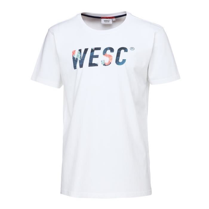 WESC T-shirt Marlow - Homme - Blanc