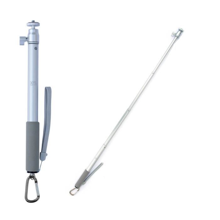 XSORIES Perche Télescopique pour GoPro Big U-Shot - 94 cm - Gris argenté