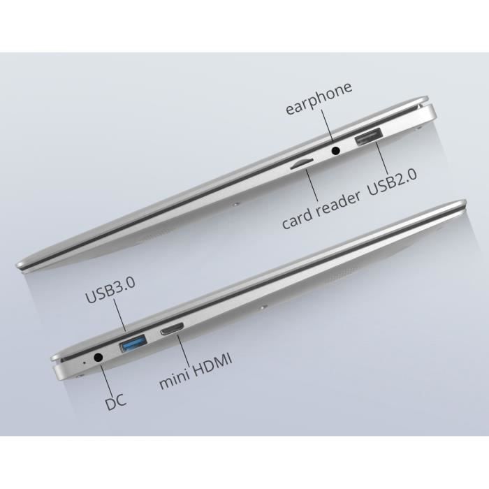 4GB RAM 128GB ROM Ordinateur Portable Jumper EZbook2