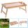 Table pliante bambou