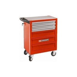 Servante roll 6 tiroirs rouge Facom Roll6pb - Achat ...