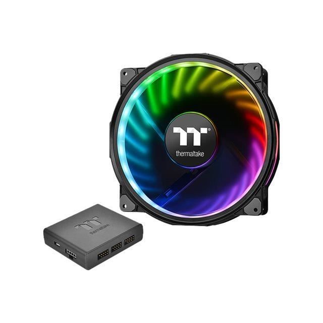 Riing Plus 20cm RGB + Contrôleur - Ventilateur Pour Boîtier