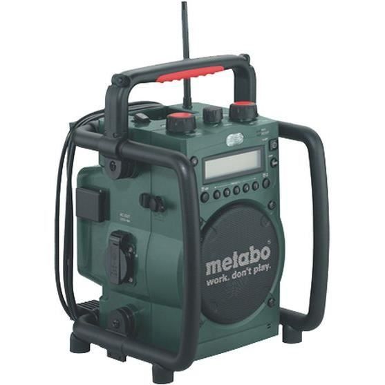 metabo radio de chantier sans fil 6 0210600 radio cd metabo radio de chantier sans fil 6 0210600 radio cd