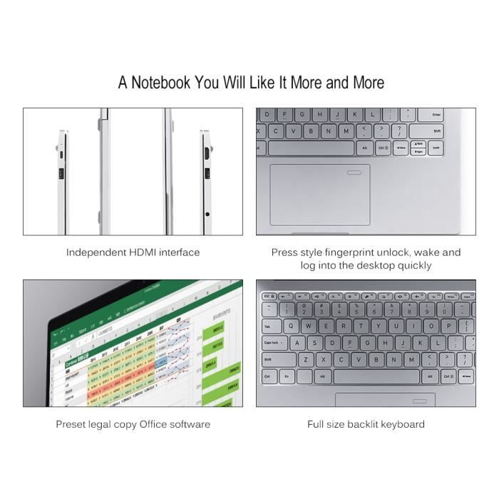 Xiaomi Mi Air 2019 Ordinateur Portable -13.3 pouces-2