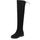HEE GRAND Cuissarde Bottes Femme Élastique Souple