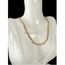 45 cm L Maille Gourmette Chaine /"Collier tour de cou/"