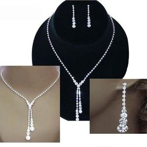 PARURE Parure Collier Et Boucles Strass , Mariage , Soiré