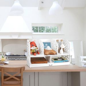 Etagère Finether 2-Tier Composite Bois- Plastique Stockage Rangement ... Etagère Finether 2-Tier Composite Bois- Plastique Stockage Rangement ...