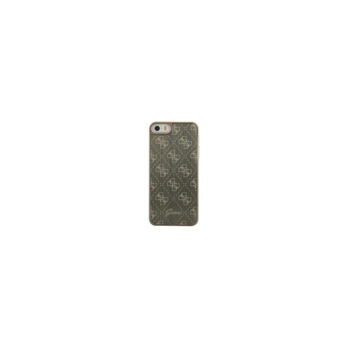 GUESS Coque en aluminium - Pour iPhone 5S / SE