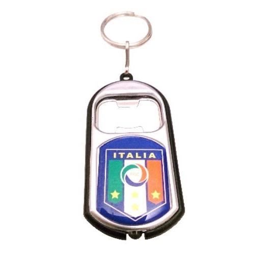 Porte-clés Drapeau Italie Puglia Imprimé Rond Cocarde - Multicolore, Fabrication France
