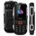 Téléphone 2G Tri-proof E&L K6900 IP68 Etanche Anti
