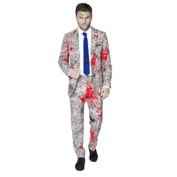 Costume zombie Opposuits homme Halloween M (50)