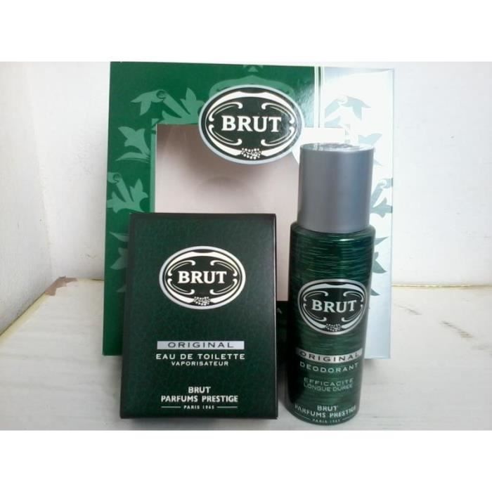 Coffret Brut Original Eau De Toilettedéo Achat Vente Coffret