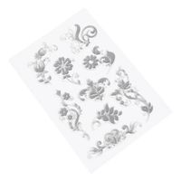 TIMBRE Fleur Oiseau PVC Transparent Stamp 1 Fiche Cling D TIMBRE Fleur Oiseau PVC Transparent Stamp 1 Fiche Cling D