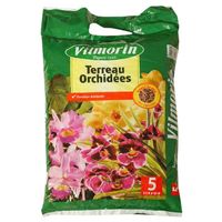 TERREAU - SABLE VILMORIN Terreau Orchidées - 5 L TERREAU - SABLE VILMORIN Terreau Orchidées - 5 L
