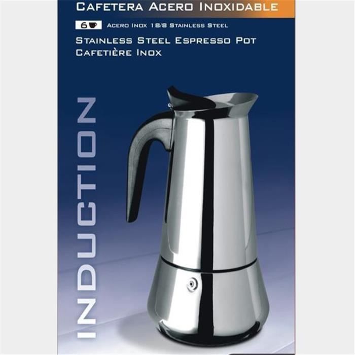 6 Tasses Venus Induction Cafetière Jinding Inox DWIE29YH