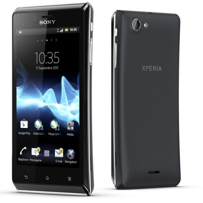 SONY XPERIA J Noir   Achat / Vente SMARTPHONE SONY XPERIA J Noir