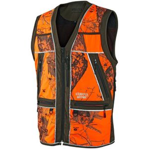 Gilet de chasse orange - Achat / Vente pas cher