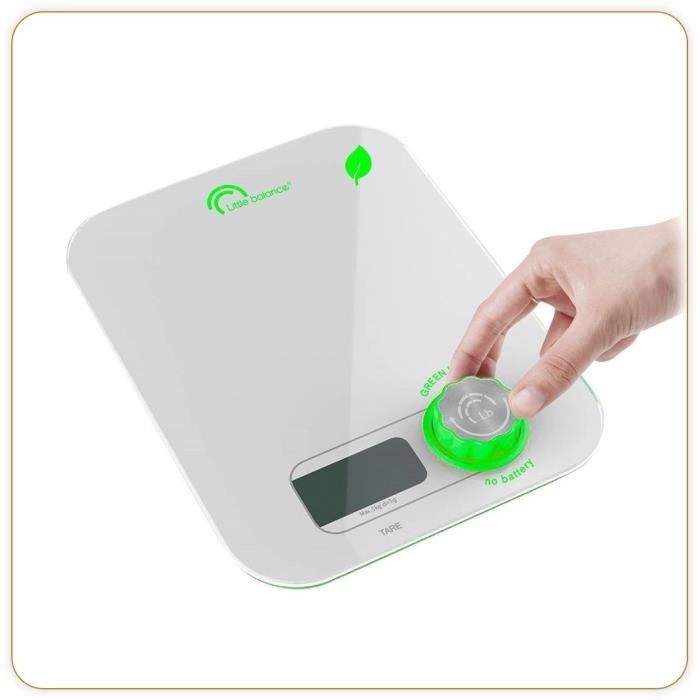 Balance de cuisine Green Power - blanc