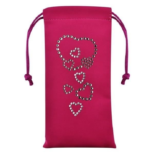 SWAROVSKI Etui Universel Smartphone CŒurs - Rose