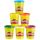 JEU DE PÂTE À MODELER PLAY-DOH - Pack de 6 Pots de Pâte à Modeler - Coul JEU DE PÂTE À MODELER PLAY-DOH - Pack de 6 Pots de Pâte à Modeler - Coul