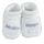 Chaussons brodés bébé Mixte TROIS KILOS SEPT - Bla