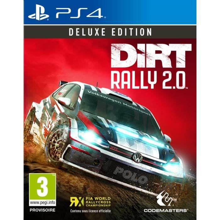 Dirt Rally 2.0 Deluxe Édition Jeu PS4