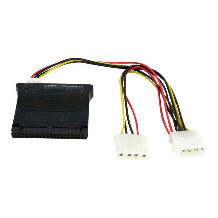 STARTECH Adaptateur SATA IDE bidirectionnel pour disque dur / lecteur optique - Convertisseur SATA IDE - Noir