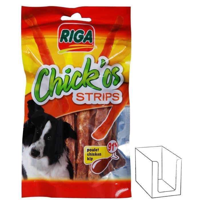 RIGA CHICK'OS strips CHIENS