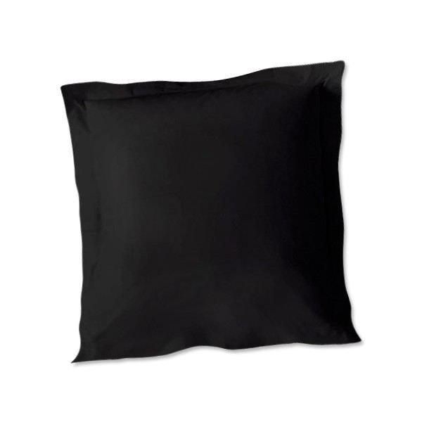 Taie doreiller 63x63cm NOIRE   Achat / Vente TAIE DOREILLER Taie d