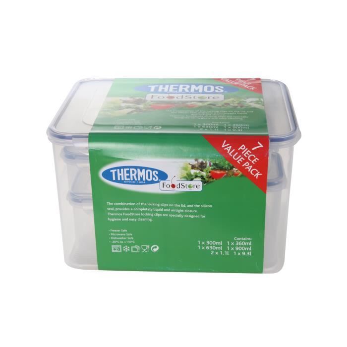 THERMOS Lot de boites rafraichissantes Airtight