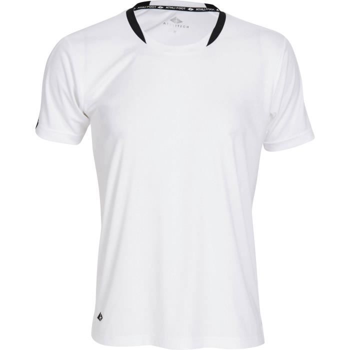 ATHLI-TECH Maillot de football Dyfoot - Homme - Blanc