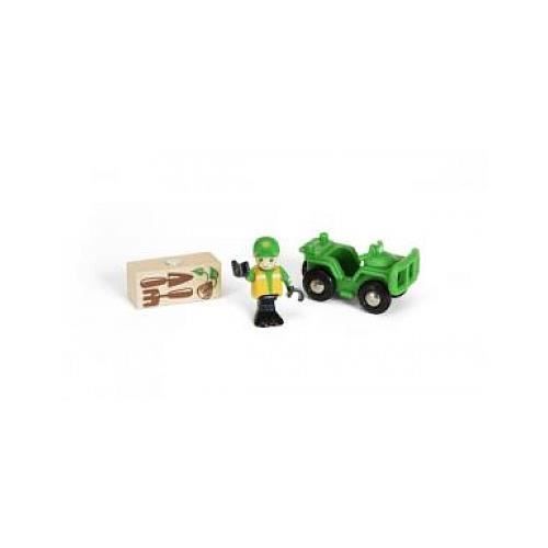 BRIO 4X4 Forestier et personnage