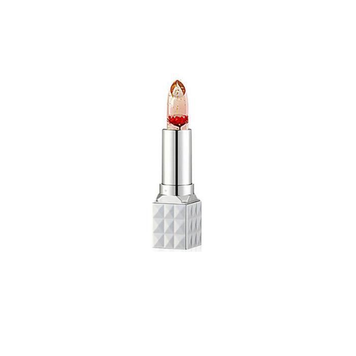 Rouge à Lèvre Fleur Transparent Hydratant Lipgloss Couleur Changeable Rouge